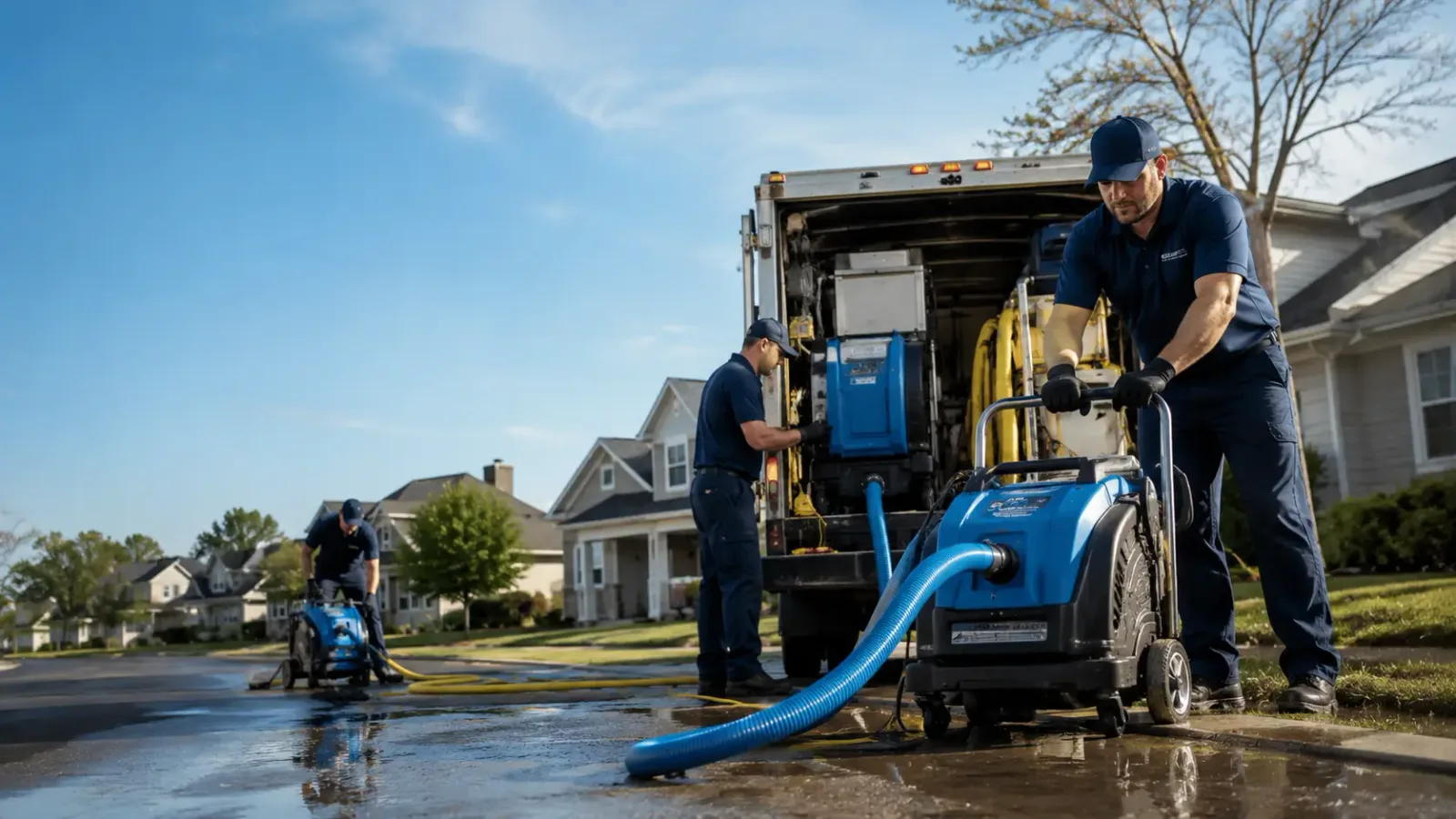 Flood Damage Cleanup in Crawley, WV